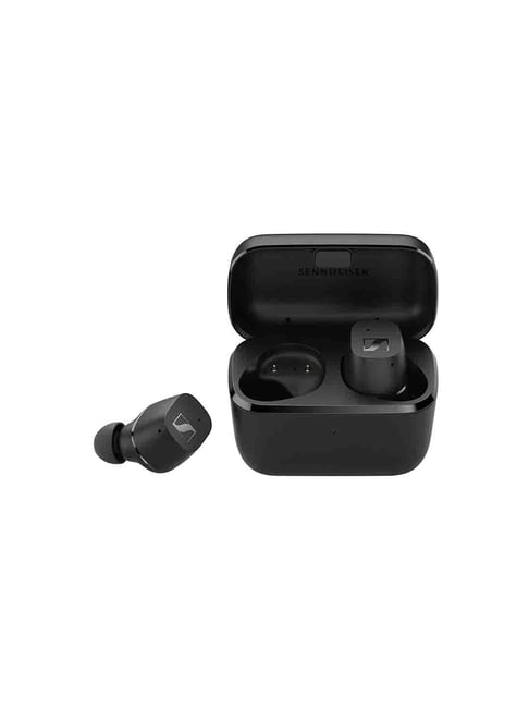 Sennheiser CX True Wireless in Ear Earbuds with Mic, Passive Noise Cancellation (Black)