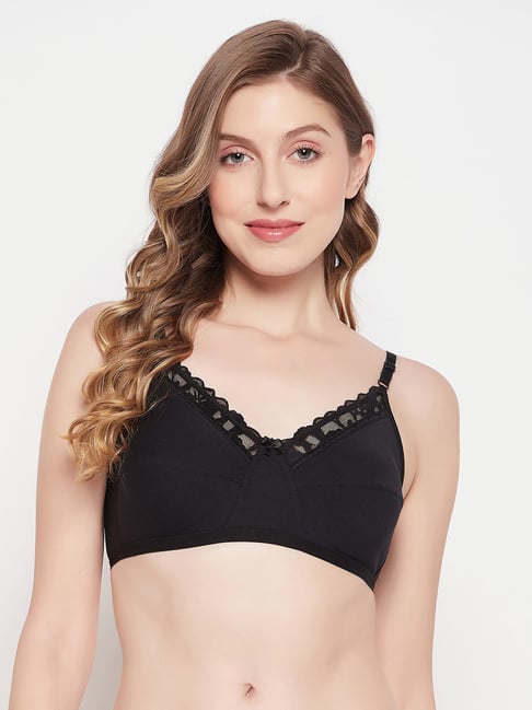 Clovia Black Full Coverage Non-Padded Full Coverage Bra