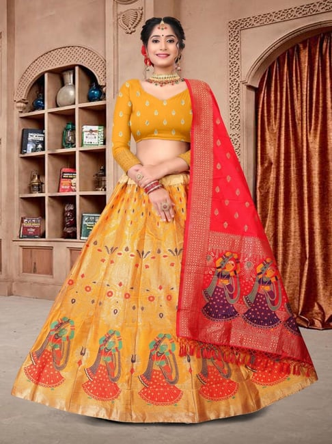 Buy Blue Georgette wedding wear designer lehenga choli at fealdeal.com