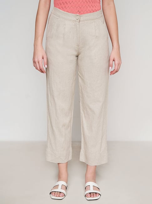 Buy White Trousers  Pants for Women by Jaipur Kurti Online  Ajiocom