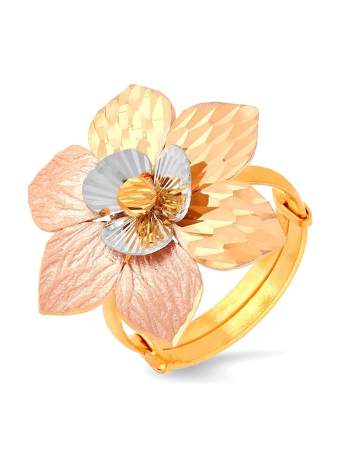 Buy Dual-Tone Rings for Women by Malabar Gold & Diamonds Online | Ajio.com
