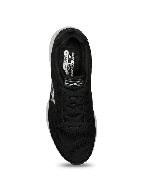 Buy Skechers Men's AIR COURT Black Derby Shoes for Men at Best