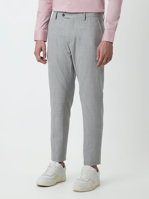 Slim Cropped Suit Trousers Calvin Klein  K10K109550PKR