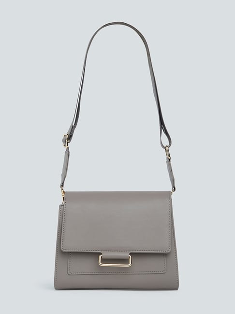 Classy Women Grey Sling Bag Mobile Sling Crossbody Bag Black - Price in  India | Flipkart.com