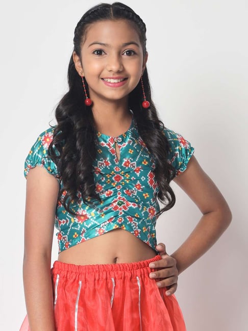 studiorasa Kids Blue Printed Top-picture-24