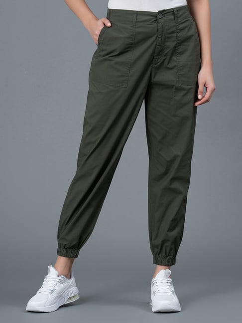 Buy AND Solid Womens Workwear Trousers  Shoppers Stop