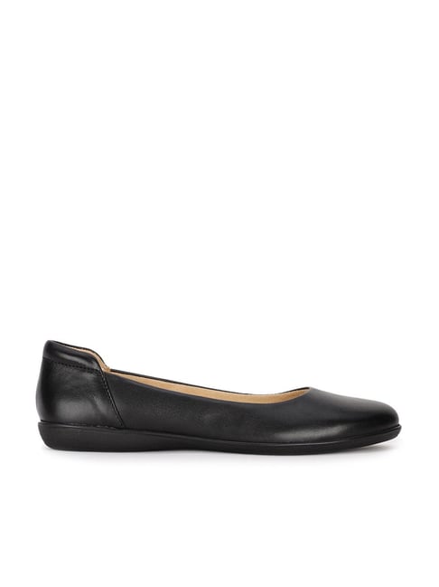 Buy Hush Puppies by Bata Women's Black Flat Ballets for Women at