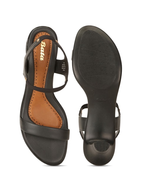 Bata Deva Women Black Heels  Buy Bata Deva Women Black Heels Online at  Best Price  Shop Online for Footwears in India  Flipkartcom