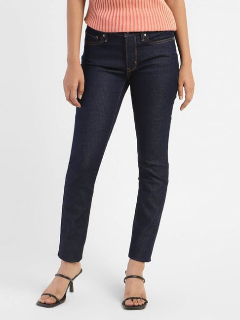 Levis Levi's 711 Blue Skinny Fit Mid Rise Jeans