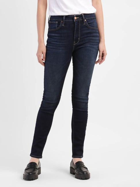 Levis Levi's 721 Blue Skinny Fit High Rise Jeans