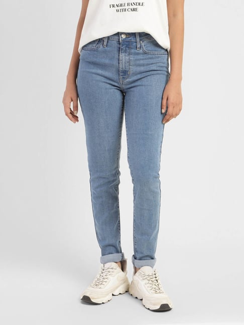 Levis Levi's 721 Blue Skinny Fit High Rise Jeans