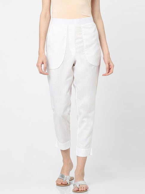 Buy White Pants For Women Online In India At Best Price Offers