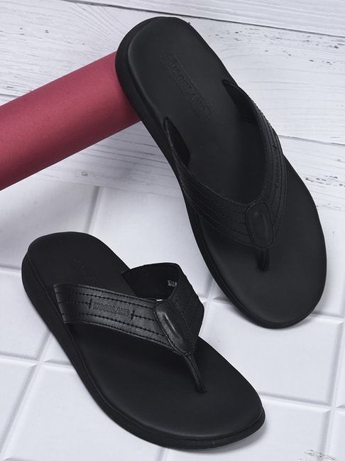 Buy Woodland Nubuk KhakiBlack Thong Sandals for MensGD2053116BRN Online  at desertcartINDIA