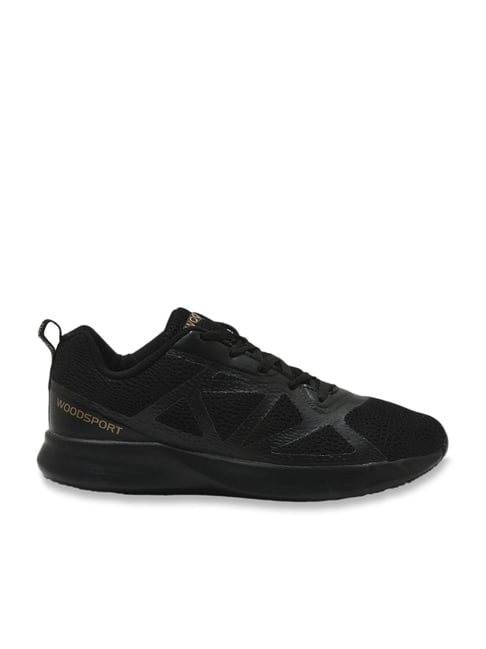 Woodland black deals sports shoes