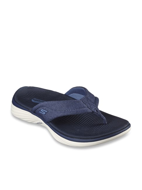 Skechers sandals womens sales navy