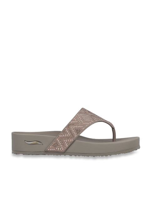 Arch Fit Skechers Taupe Sandals Skechers Women's ARCH FIT VINYASA