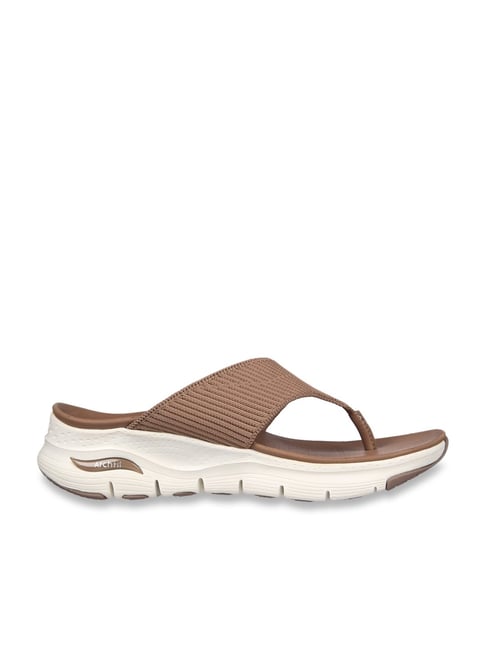 Skechers best sale leather sandals