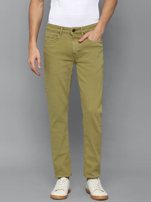 Louis Philippe Jeans Regular Fit Men Beige Trousers - Buy Louis Philippe  Jeans Regular Fit Men Beige Trousers Online at Best Prices in India