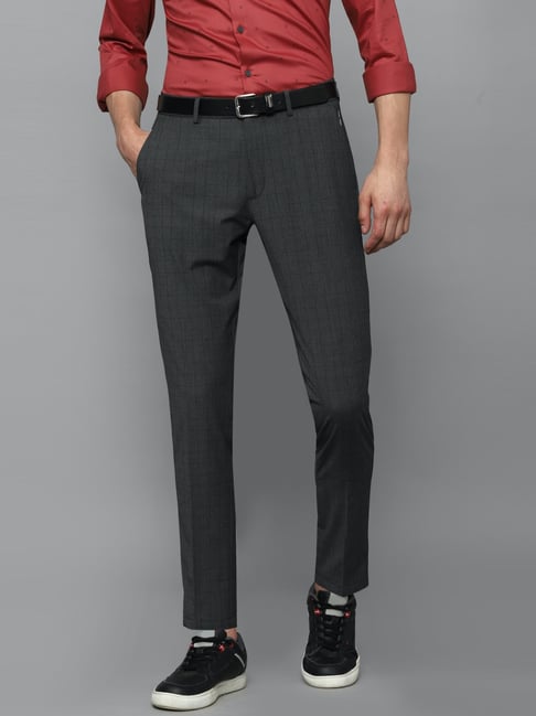 Buy Navy Blue Trousers & Pants for Men by LOUIS PHILIPPE Online | Ajio.com