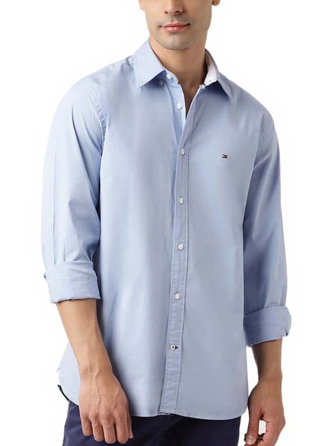 Buy Blue Shirts for Men by TOMMY HILFIGER Online