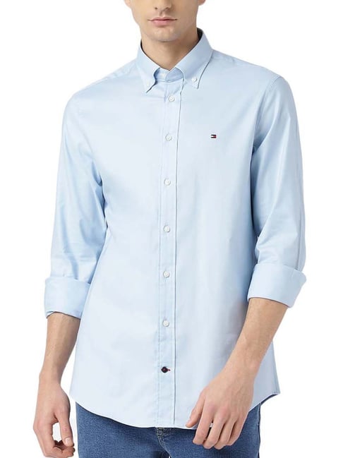 Tommy Hilfiger Calm Blue Regular Fit Shirt