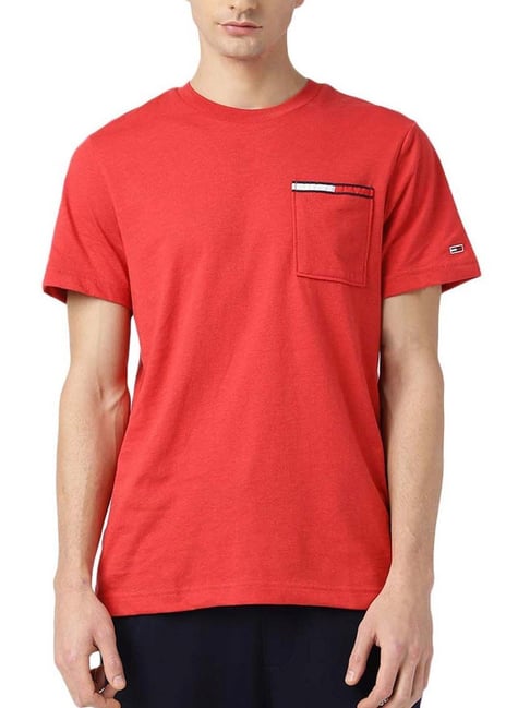 Tommy Hilfiger Deep Crimson Regular Fit T-Shirt