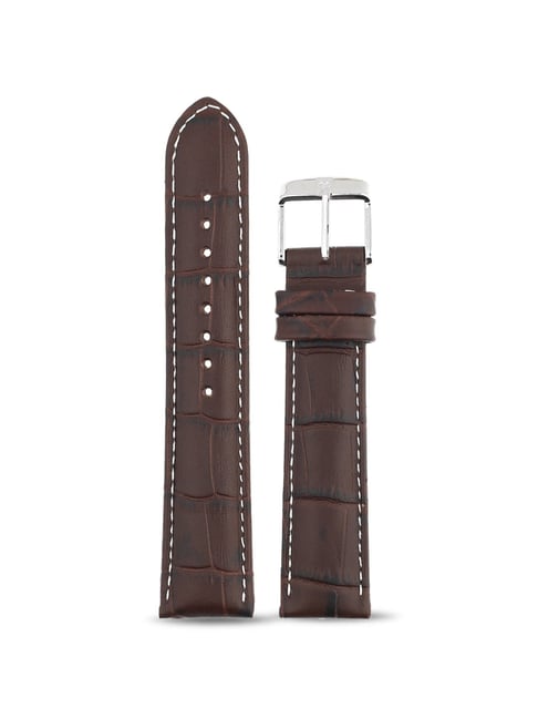 20MM BROWN Titan Genuine Leather Strap for MEN