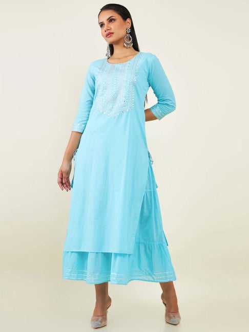 Buy Green Dresses & Gowns for Women by SOCH Online | Ajio.com