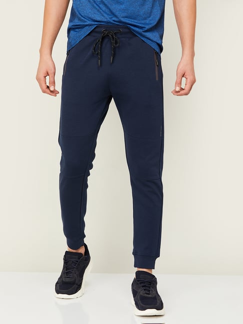 Fame Forever by Lifestyle Navy Regular Fit Sports Joggers