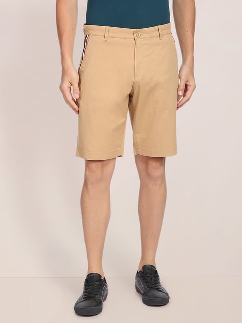 U S Polo Assn U.S. Polo Assn. Brown Slim Fit Shorts