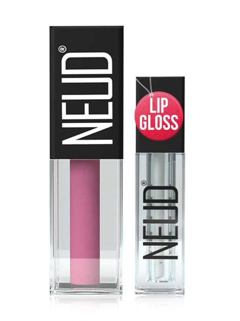 NEUD Matte Liquid Lipstick Supple Candy with Free Lip Gloss