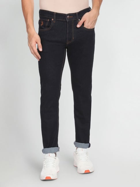 Lightly Washed Skinny Fit Jeans