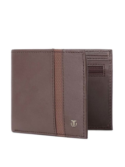 Titan Black Leather Bifold Wallet TW111LM1BK – Luxury D'Allure