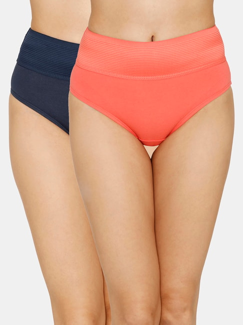 Zivame Assorted Hipster Panty - Pack of 2 Price in India