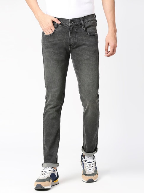 Pepe Jeans Black Tapered Fit Jeans