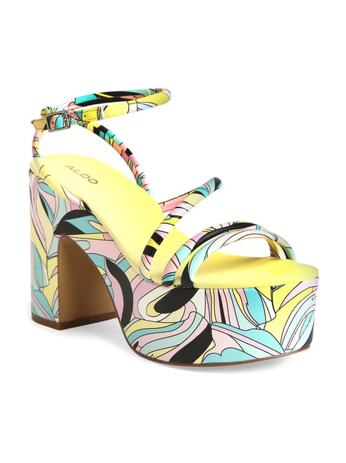 Magda Yellow Women's Flat Sandals | ALDO Shoes Qatar