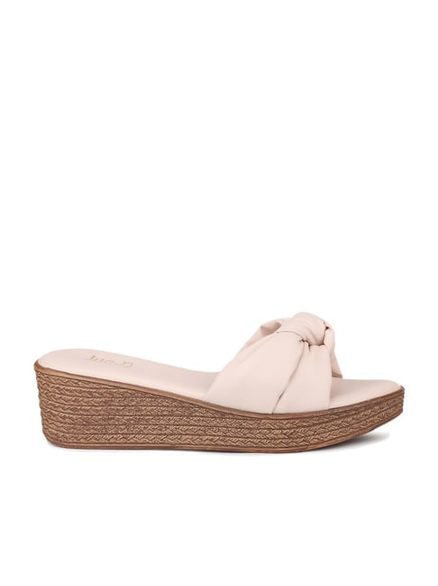 Buy online Pink Synthetic Slip On Sandals from heels for Women by V-mart  for ₹400 at 0% off | 2024 Limeroad.com