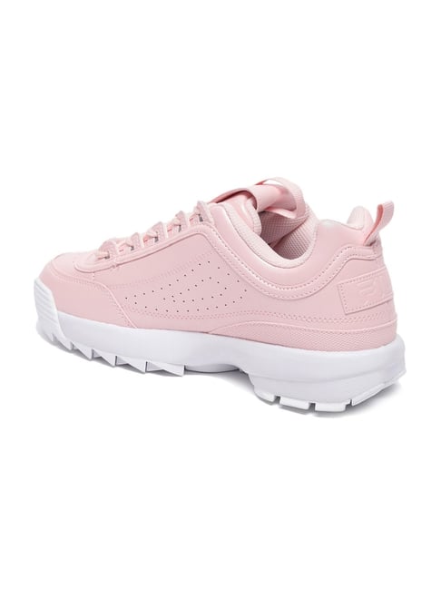 Buy Fila Women s DISRUPTOR II PREMIUM Pink Sneakers for Women at Best Price Tata CLiQ