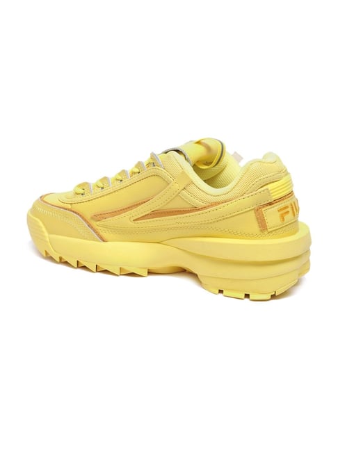 Fila sneakers sales womens yellow