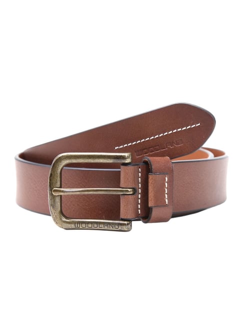 Woodland leather deals belt price