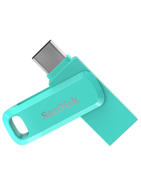 SanDisk Ultra Dual Drive Go 32GB USB 3.0 Type C Pen Drive for Mobile (Mint Green)