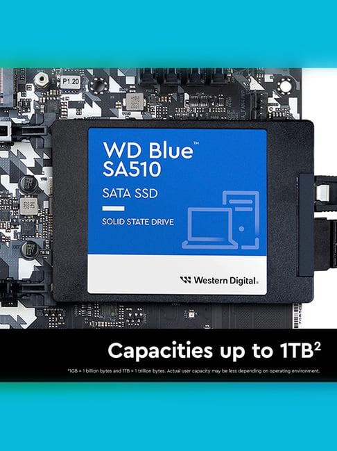 Buy Western Digital WD Blue SA510 SATA 1TB, (SSD) Online At Best