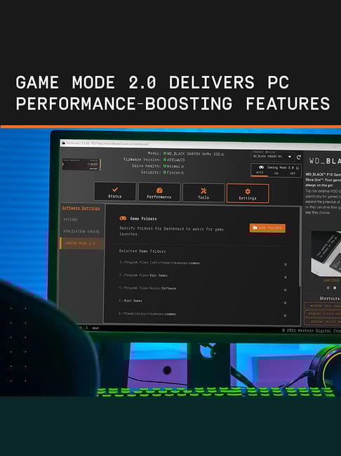 Western Digital SN850X NVMe SSD Gaming Storage 1TB (Black)