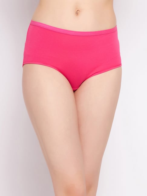 Clovia Pink Hipster Panty Price in India