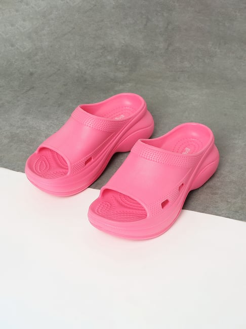 Ginger by Lifestyle Women's Pink Slides