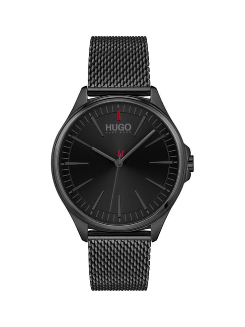 HUGO Men's SMASH Bracelet Strap Watch, Silver 1530135