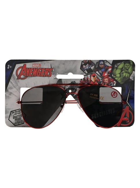 Buy Marvel Avengers Grey Wraparound UV Protection Sunglasses for Boys at  Best Price @ Tata CLiQ