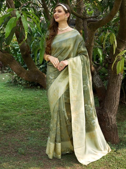 MAHESHWARI COTTON SILK SAREE – AMOUNEE - Handloom & Handicraft