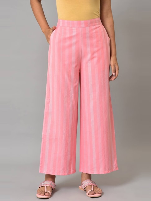 Buy Pink Palazzo Pants at Lowest Prices Online In India