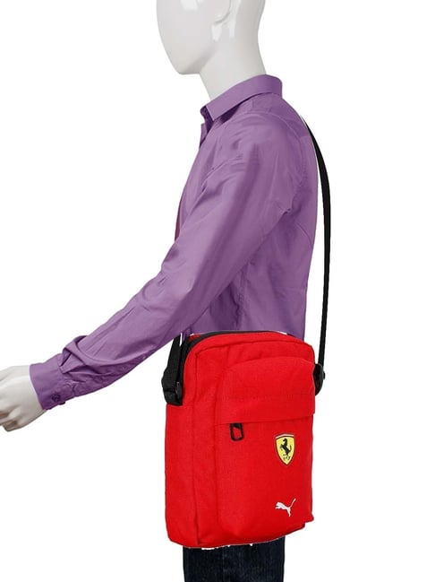 Buy Puma Ferrari Red Solid Medium Cross Body Bag Online At Best